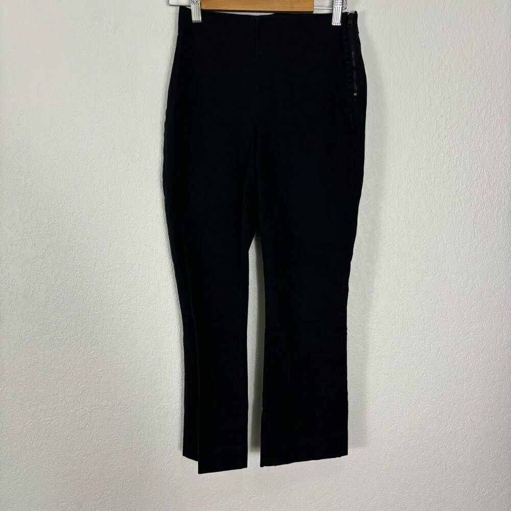 Everlane Black High Waisted‎ Bootcut Stretchy Dress Pants Women’s 0
